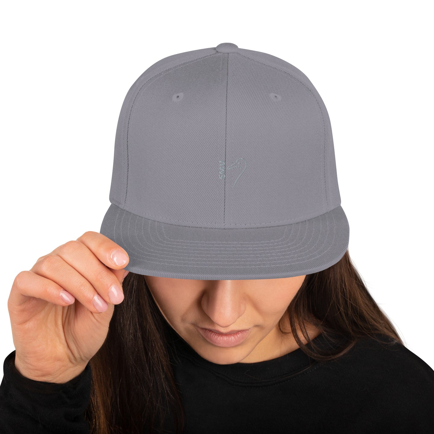 Snapback EMU Cap - Grey Logo