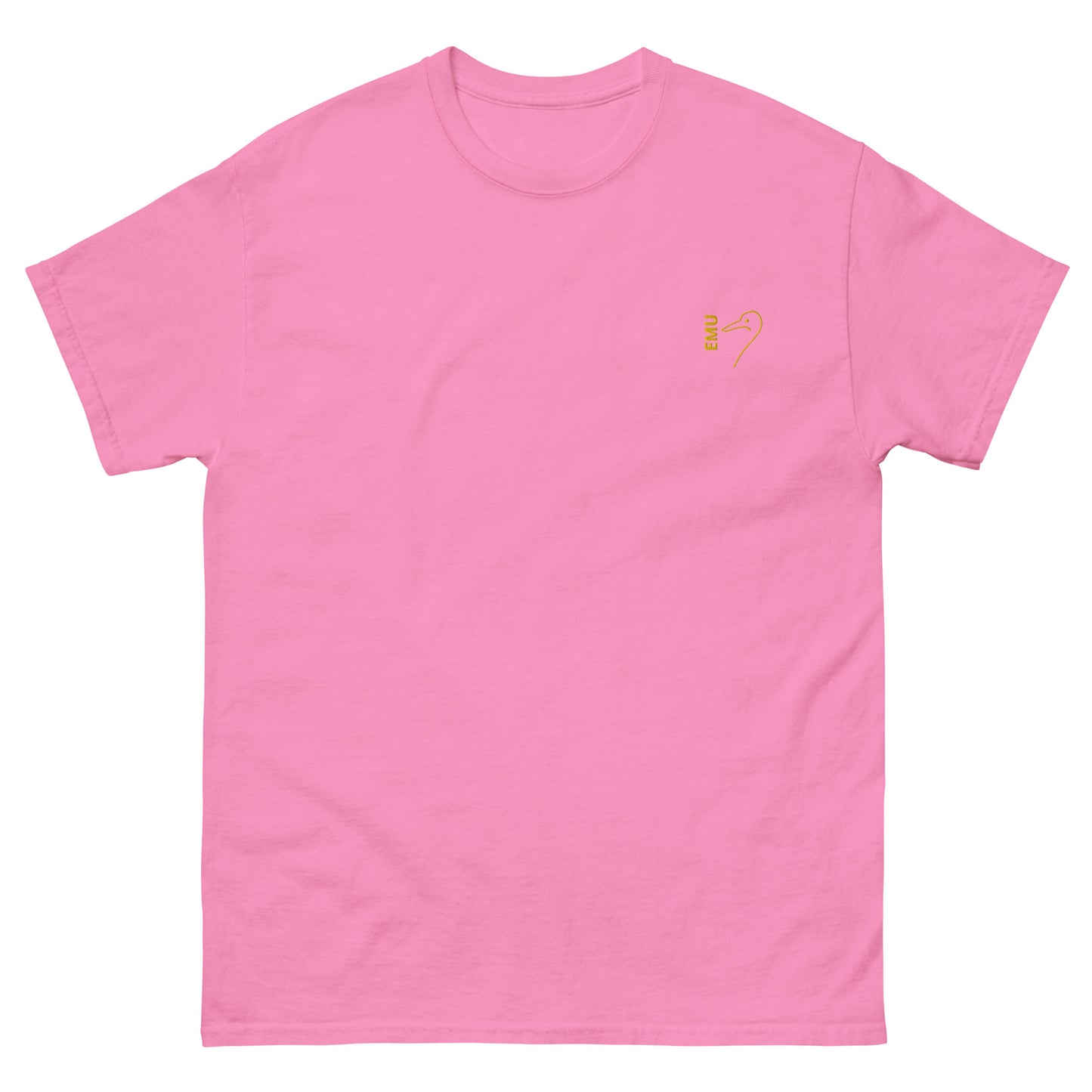 Men's classic EMU tee - Yellow Logo