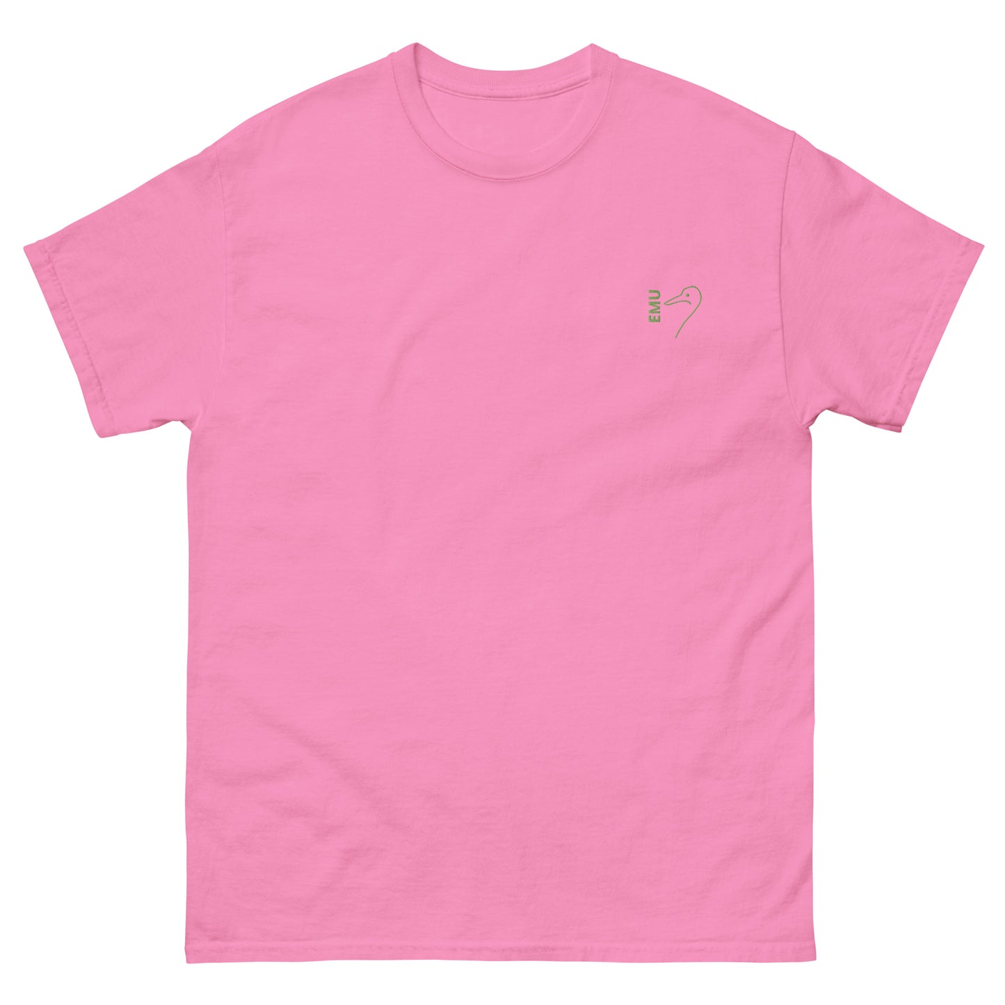 Men's classic EMU tee - Lime Logo