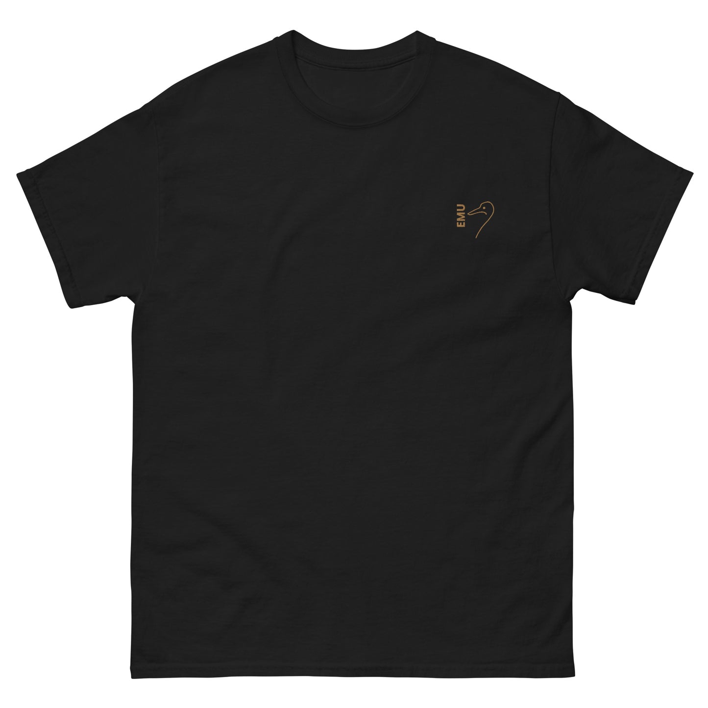 Men's classic EMU tee - Gold Logo