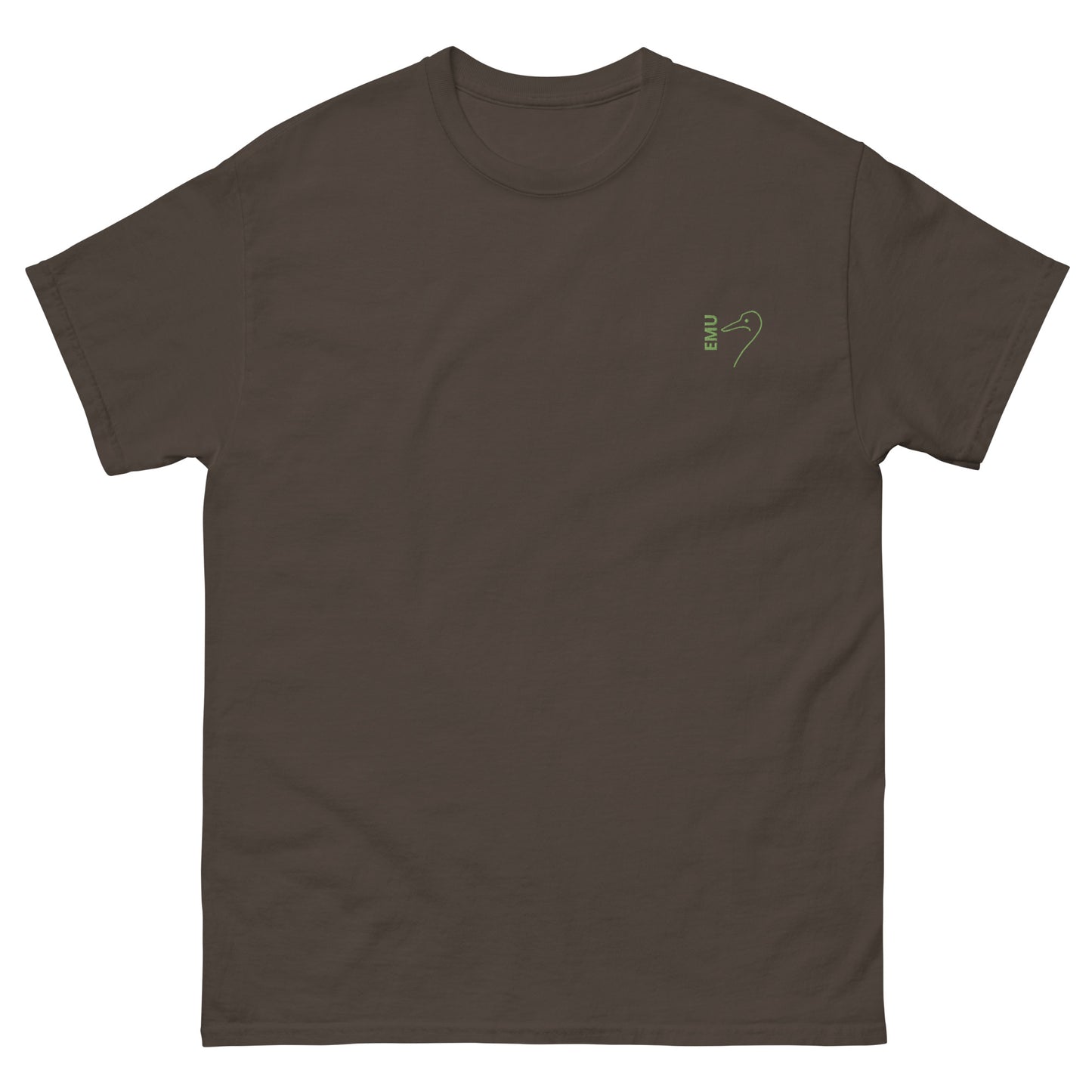 Men's classic EMU tee - Lime Logo