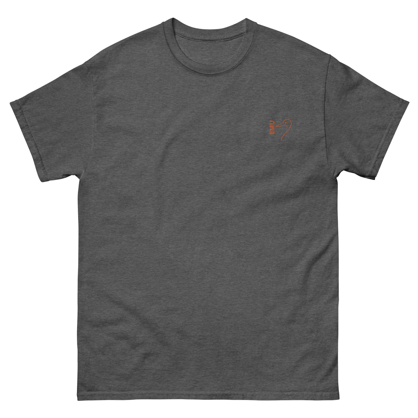 Men's classic EMU tee - Orange Logo