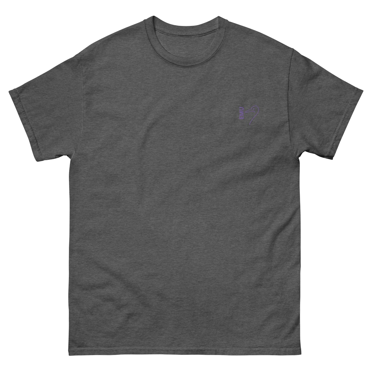 Men's classic EMU tee - Purple Logo