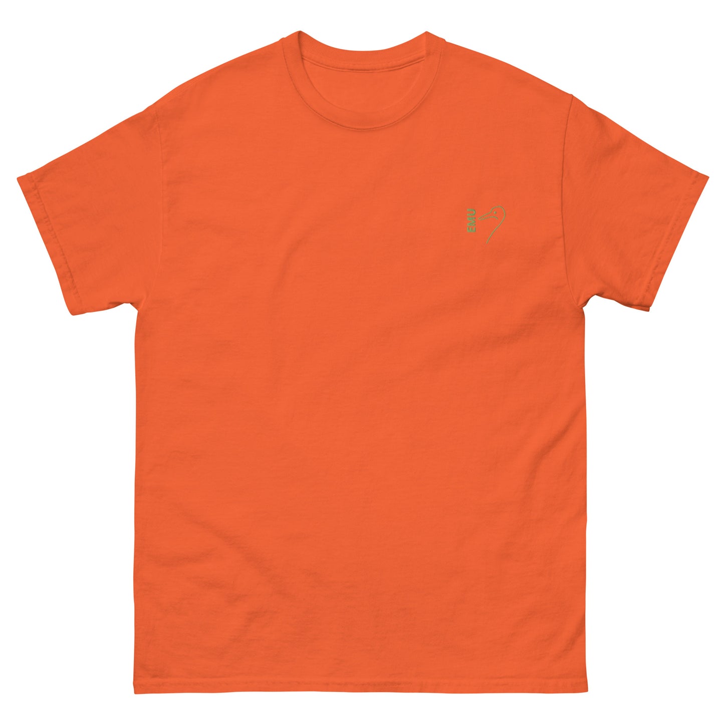 Men's classic EMU tee - Lime Logo