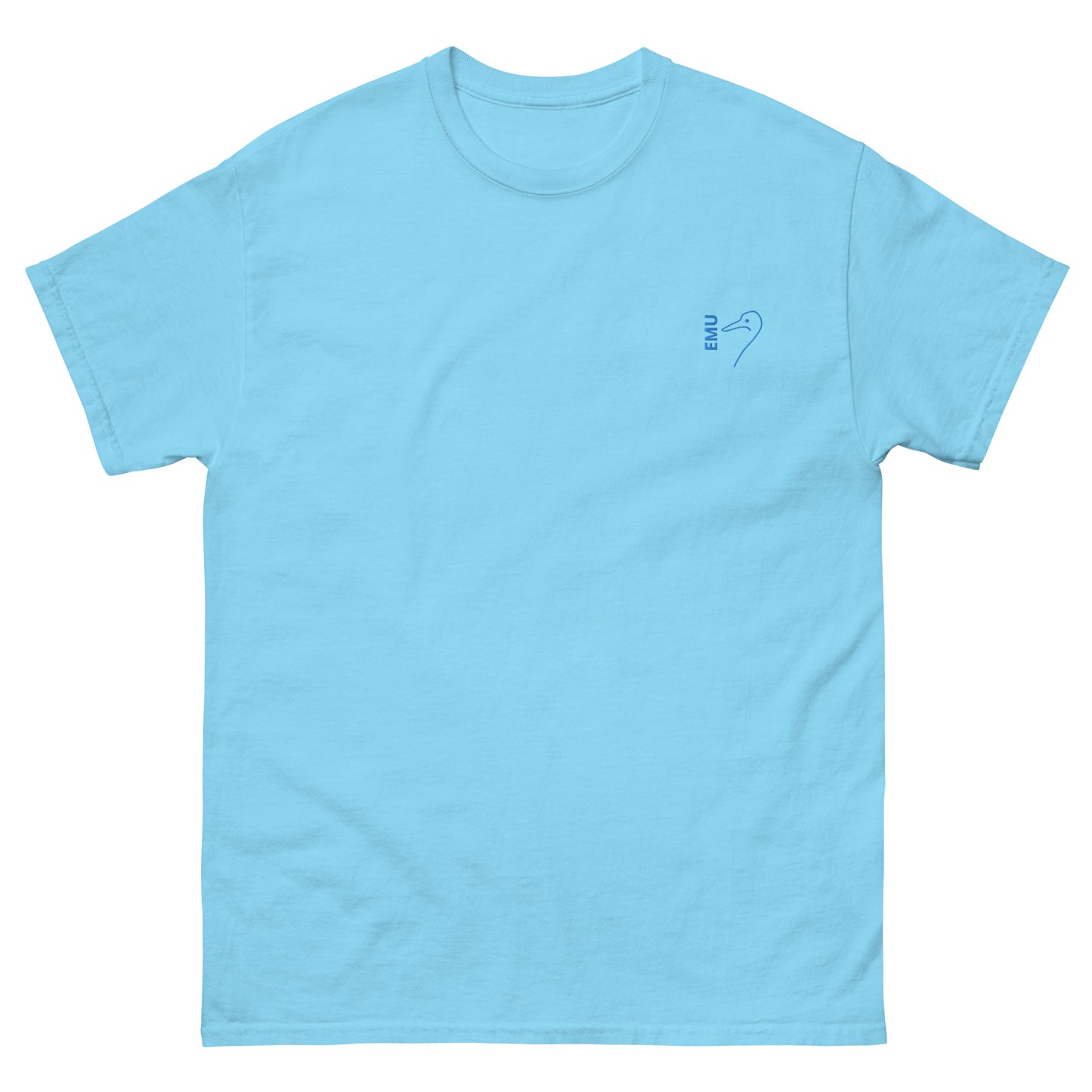 Men's classic EMU tee - Blue Logo