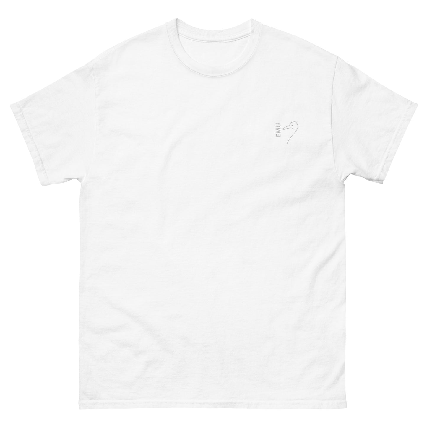 Men's classic EMU tee - White Logo