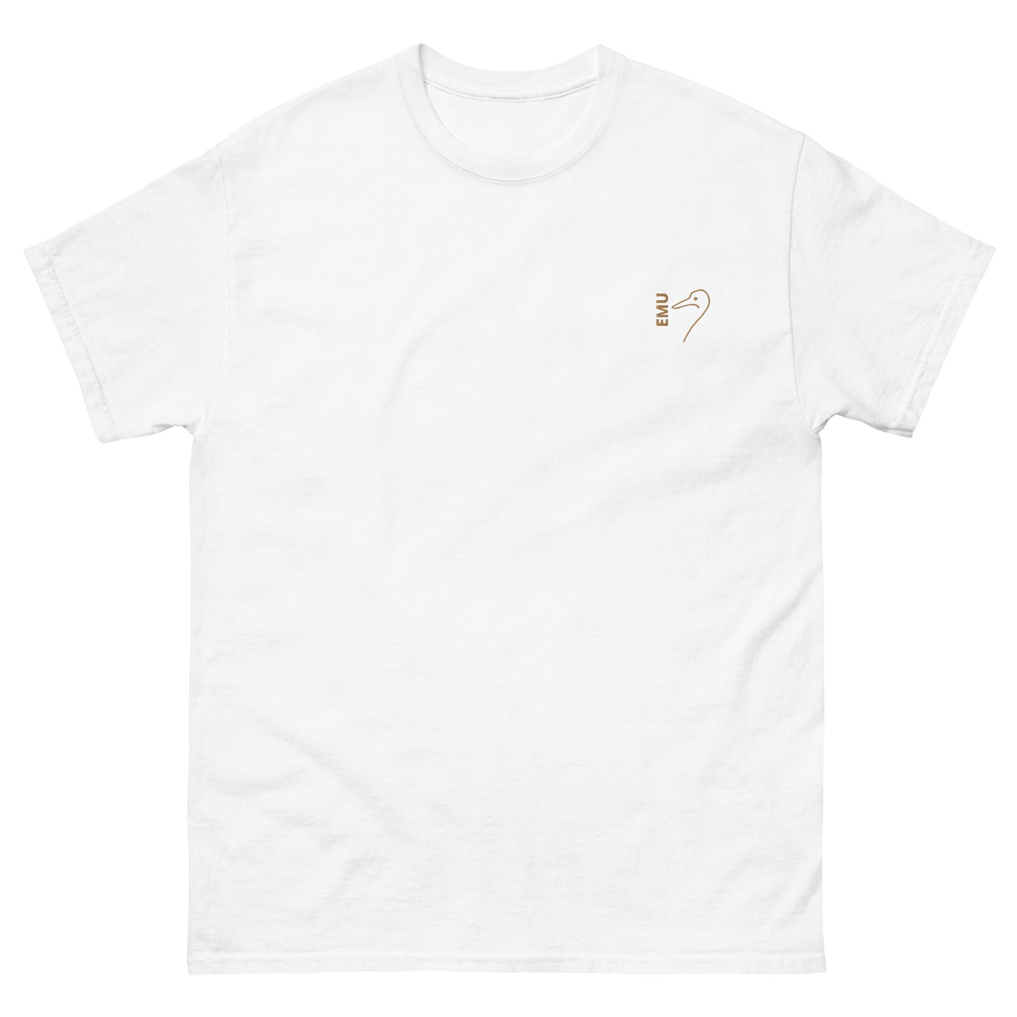 Men's classic EMU tee - Gold Logo