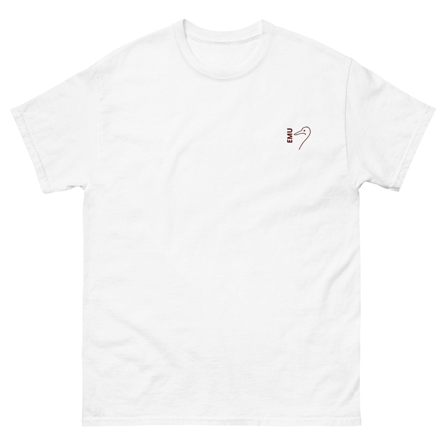 Men's classic EMU tee - Red Logo